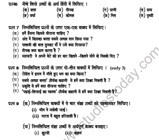 cbse-class-5-hindi-question-paper-set-q-solved